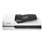 EPSON Epson WorkForce DS-1660W - Scanner de documents Recto-verso A4 1200 dpi x jusqu'à 25 ppm (mono) / (couleur) Chargeur automatique (50 feuilles) 1500 pages par jour USB 3.0, Wi-Fi(n)