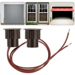 Wired NC Security Alarm With Magnetic Reed Switch Door Window Contact Sensors
