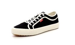 Kickers Unisex Arveil Sneaker, Black White, 5 UK