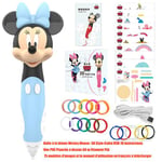 Stylo De Dessin D'impression 3D Mickey Mouse Chargeur USB- Bleue