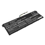 Kompatibelt med Aspire 5 A515-45-R4LJ, 11.55V, 4550mAh