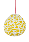 A World of Craft BIRD IN THE FLOWER DROP Lampskärm XS Gul