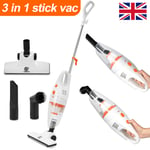 600W 3-in-1 Upright & Handheld Vacuum Cleaner Bagless Lightweight Hoover Vac New