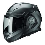 LS2, Casque modulable Moto ADVANT X Solid Mat Titanium, XXXL