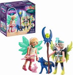 Playmobil 71236 Adventures of Ayuma Crystal and Moon Fairy with Soul Animals, to