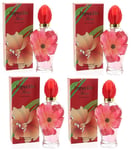 4 x Women's Perfume Fragrant Cloud Rose Eau de parfum Very Nice Fragrance 400ml