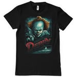 Hybris IT - Pennywise in Derry T-Shirt (Black,XXL)