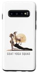 Galaxy S10 Funny Goat Yoga Squad Warrior Plank Pose For Goat Yoga Case