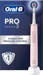 Oral-B Pro 3 Electric Toothbrushes For Adults, Mothers Day Gifts Her Pink