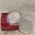 Clarins Cream To Powder Ombre Iridescent Eyeshadow 08 Silver White 7g NEW