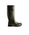 Hunter Mens Balmoral Adj Tec Sole Tall Boot Dark Olive - Green - Size UK 9