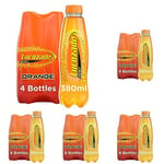 Lucozade Energy Drink, Orange Flavour, Fizzy, 20 Pack, 380ml Bottles