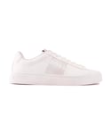 Boss Mens Rhys Trainers - White - Size UK 7