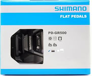 Shimano PD-GR500 Flat Platform MTB BMX Pedals Set Black w/ Pins, New in Box