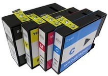 4 Cartouches d'encre compatibles pour Canon MAXIFY iB4050, MB5050, MB5350 | PGI-2500XL