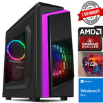 AMD Ryzen3 Quad Gaming PC Computer Bundle 32GB 120GB SSD 4.0Ghz Windows 11 FG