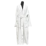 Ernst Textil Velour Hotell Morgonrock Vit Onesize