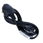 3 Pin UK (3 Prong Clover Leaf) Laptop Power Cable/Lead/Cord for Laptop Adapter