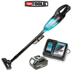 Makita DCL180 18V LXT Black Vacuum Cleaner With 1 x 5.0Ah Battery & Charger