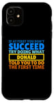 Coque pour iPhone 11 Don amusant personnalisé pour Donald, drôle Donald