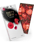 Dirty Cow Hail Mary Berry - Handgjord växtbaserad vegansk choklad med jordgubbar och hallon 80 gram