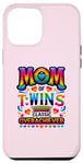 Coque pour iPhone 15 Plus Maman avec jumeaux, drôle de jumeau maman, surperformante