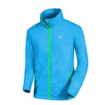 Lätt regnjacka - MAC IN A SAC Neon Waterproof Jacket Blue