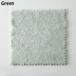 1pc Face Wash Towel Hand Towels Microfiber Green