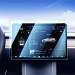 Dashboard Navigation Skærmbeskytter i Hærdet glas til Tesla Model X/S