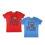 T-shirt kortärmad - FC Barcelona: Blå / 164