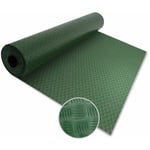 Karatcommercial - Tapis en caoutchouc Diamond Cut Vert 120 x 150 cm - Vert