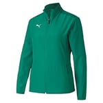 PUMA Women'S Team Goal 23 Sideline Track Jacket, Pepper Green/Power Green, Medium