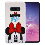 Minnie Mouse #27 Disney cover for Samsung Galaxy S10e - White
