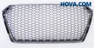 Euroda Industriel Co. Ltd Grill Honeycomb Blank-Svart Audi A4 B9 2016-2019 125484SB