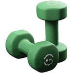 Xenios USA Mubrio, Dumbbells Fitness 2.0 Unisex Adult, Green, 6 kg