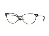 Versace Eyeglasses Frames VE1277  1433 Black / Gold Woman