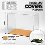 Acrylic Display Covers 175x275mm (22cm high) - MDF Wood Exhibition warhammer 40K