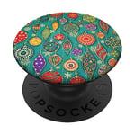 Vintage Christmas Pop Socket for Phone PopSockets Christmas PopSockets Swappable PopGrip