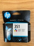 HP 351 Tri-colour Original Ink Cartridge for HP Officejet J5740 Printer