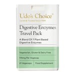 Udos Choice Digestive Enzyme Blend Travel Pack - 21 x 176mg Vegicaps