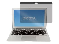 DICOTA Secret - Filtre de confidentialité pour ordinateur portable - à double sens - amovible - magnétique - 13" - noir - pour Apple MacBook Air 13.3" (Early 2014, Early 2015, Late 2010, Mid...