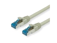 Value Value - Patch- Cable - Rj- 45 (M) To Rj- 45 (M) - 7 M - Sftp, Pimf - Cat 6A - Halogen Free, Shaped, Without Haken - Gray (21.99.0866)