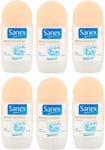 Sanex Deodorant Roll-On Women Dermo Sensitive for Sensitive Skin - Pack of 6 x 5