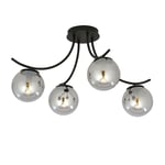 Emibig Lighting - Boston 70cm - Takplafond - Svart/Rökfärgad