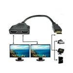 Séparateur En Y À Double Port Hd 1080p V1.4 2, Compatible Avec Une Entrée À Deux Sorties, Câble Adaptateur Pour Playstation Tv, Conversion De Caméra