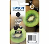 Genuine Epson 202 Black Kiwi Claria Ink Cartrdige-for 6000 XP-6100 / T02E140