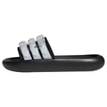 adidas Unisex ZPLAASH Slides Sneaker, Core Black/Cloud White/Core Black, 4 UK
