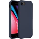 Coque iphone SE (2020) en Silicone - Couleur Marine - Boutique AntechPro