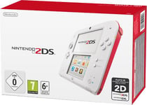Console Nintendo 2DS Blanc + rouge