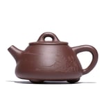 YUXINXIN If Good Kettle Pot on Stone Scoop ore Purple Clay teapot (Color : Red)